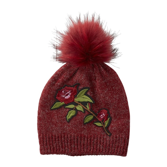 Accessories - Red rose patch beanie Accessories - Red rose patch beanie